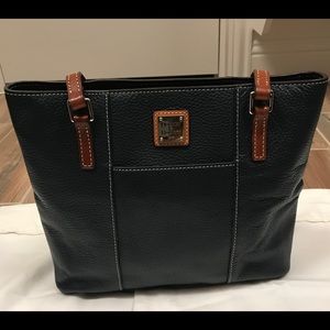 Dooney & Burke Pebble Leather Lexington Tote